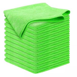 Green Microfiber Cloth